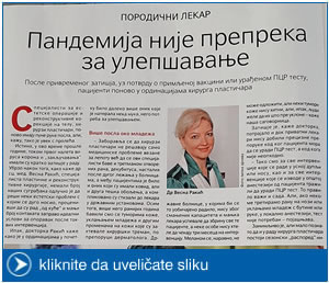 Pandemija nije prepreka za ulepsavanje - Časopis Magazin politika 2021